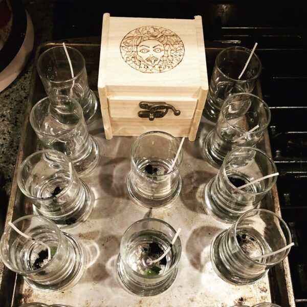 Algol candles, pre-pour Algol candles, pre-pour