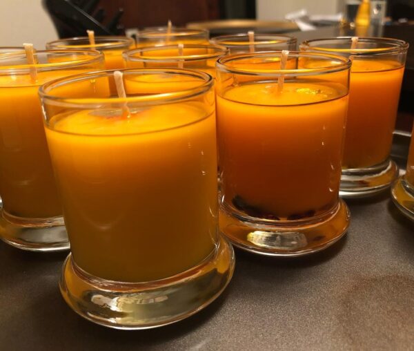 Regulus candles, final form Regulus candles, final form
