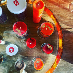 Exalted Sol Candles powder
