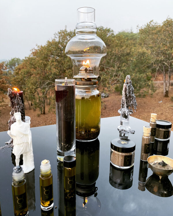 Hermanubis II Oil lamp, candle Hermanubis II Oil lamp, candle