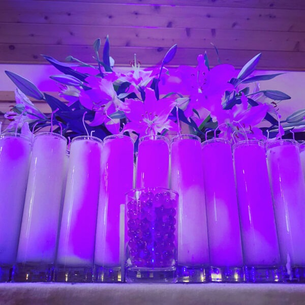 Immortal Heart candles cape amethyst gems Immortal Heart candles cape amethyst gems
