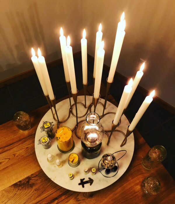 Jupiter in Sagittarius Display Altar Candles Top Jupiter in Sagittarius Display Altar Candles Top