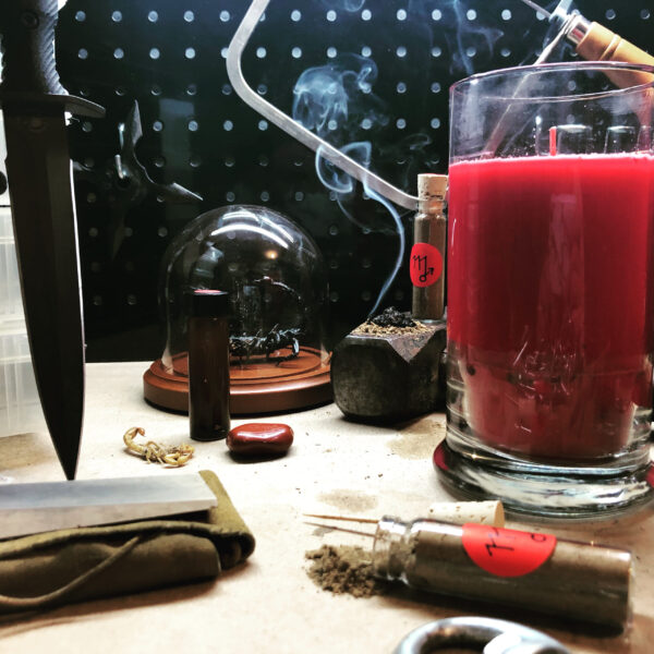 Mars in Scorpio Incense Powder Candle Main Mars in Scorpio Incense Powder Candle Main