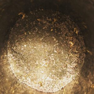 Mixing the Asclepius Incense