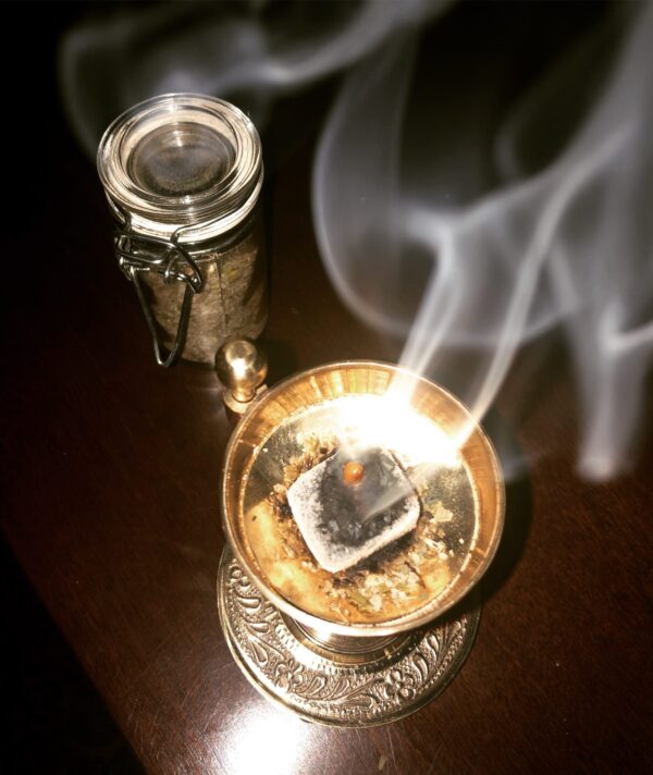 Ritual Incense of Asclepius Burning Ritual Incense of Asclepius Burning