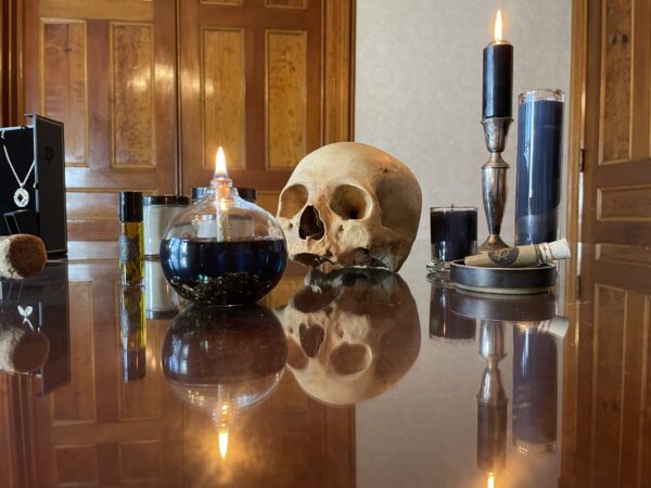 Saturn in Capricorn oil lamp incense talisman Saturn in Capricorn oil lamp incense talisman