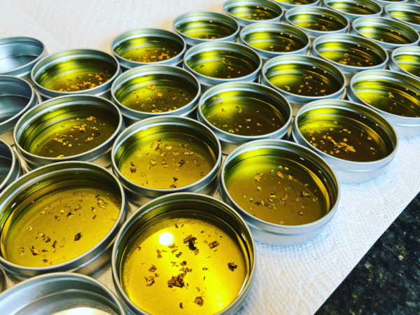 Venus Aerial Delight Libra rose gold spangled salves Venus Aerial Delight Libra rose gold spangled salves
