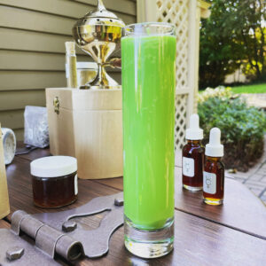Exalted Mercury Candle Slim Vigil