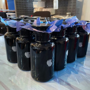 Thema Mundi Bath Salts Bottling