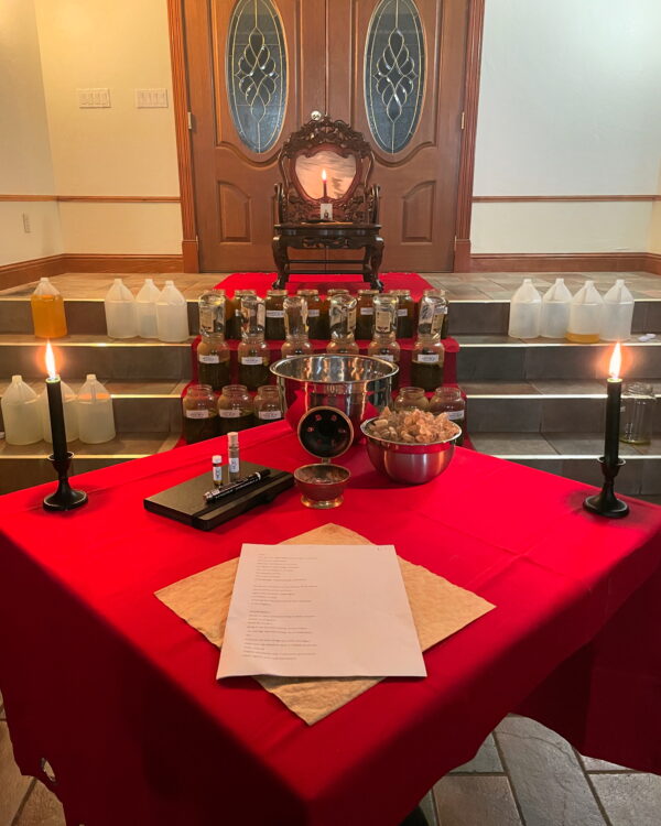 Capricorn III Altar Working Table Capricorn III Altar Working Table