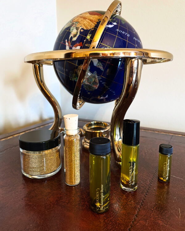 Third Decan of Capricorn Talismanic Materia The Sovereigns Decree Anointing Oil Incense Powder Third Decan of Capricorn Talismanic Materia The Sovereigns Decree Anointing Oil Incense Powder