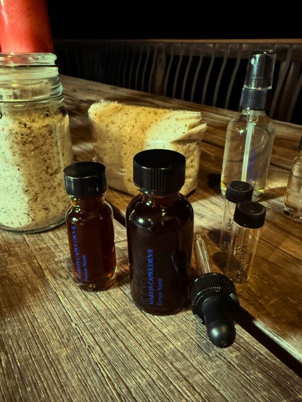 Ferrum Noctis Mars in Capricorn Talismanic Materia Tincture 2 Ferrum Noctis Mars in Capricorn Talismanic Materia Tincture 2